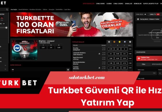 Turkbet Güvenli QR İle Hızlı Yatırım Yap